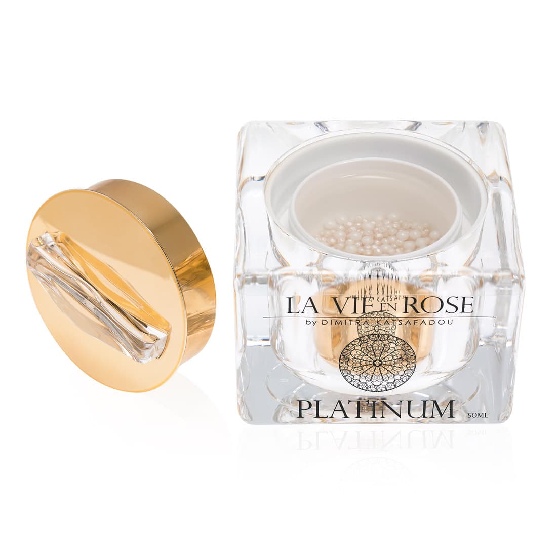 Platinum Serum with Pearls 50ml + Δώρο Derma Roller 0.50mm