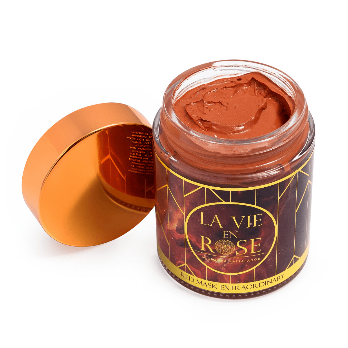 Red mask extraordinary La Vie En Rose